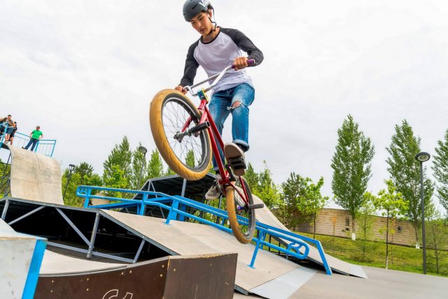 Первый Чемпионат Республики Казахстан по BMX freestyle